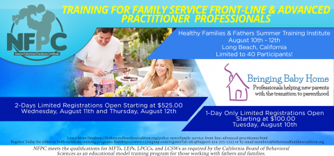 FAMILY SERVICE FRONT-LINE & ADVANCED PRACTITIONER SPECIAL TRAINING