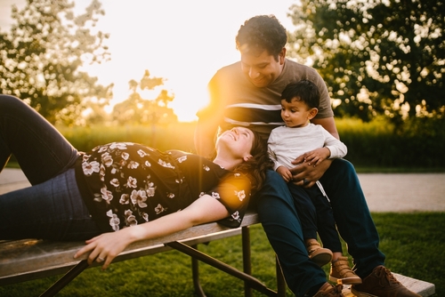 una familia de salud